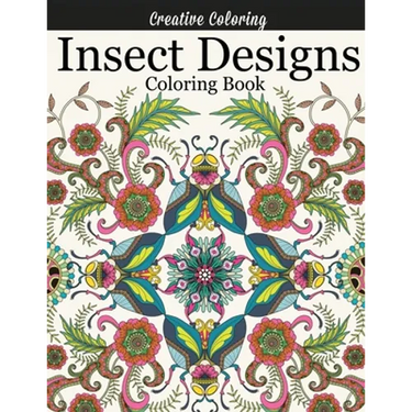 Insect Designs Coloring Book