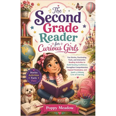The Second Grade Reader for Curious Girls: Fun Stories, Fascinating Facts, and Interactive Reading Activities to Build Reading Confidence, Strengthen