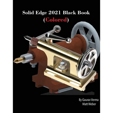 Solid Edge 2021 Black Book (Colored)