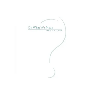 On What We Mean