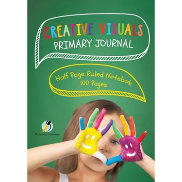 Creative Visuals Primary Journal Half Page Ruled Notebook 100 Pages