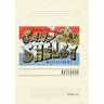 Vintage Lined Notebook Greetings from Camp Shelby
