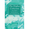 The Higher Criticism