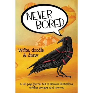 Never Bored: Write, Doodle & Draw