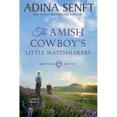 The Amish Cowboy's Little Matchmakers (Large Print)