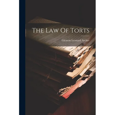 The Law Of Torts
