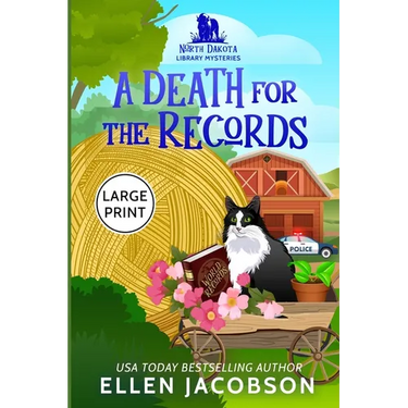 A Death for the Records: Large Print Edition