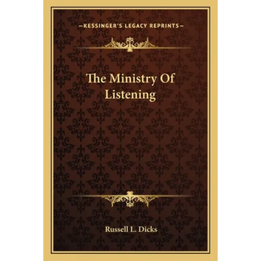 The Ministry Of Listening