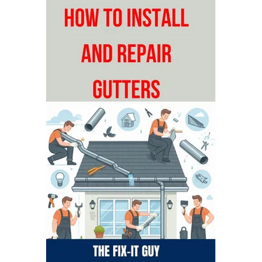 How to Install and Repair Gutters: The Ultimate DIY Guide to Gutter Installation, Maintenance, Cleaning, and Repair for Seamless and Sectional