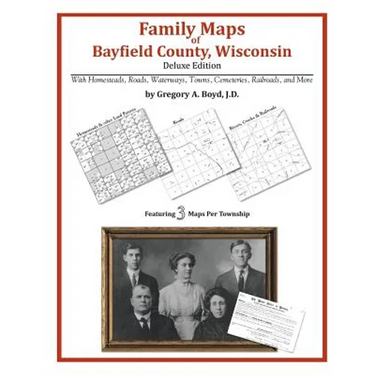 Family Maps of Bayfield County, Wisconsin