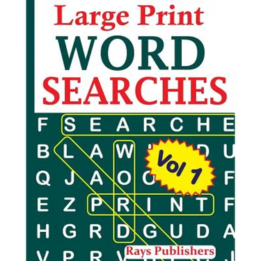 Large Print Word Searches Vol 1
