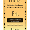 New York Times Games Friday Crosswords: 50 Hard Puzzles