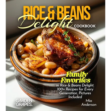 Rice & Beans Delight Cookbook: Taste the World: Experience Rice & Beans Delight from Every Corner, 100+ Recipes with Pictures Included
