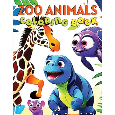 ZOO Animals Coloring Book for Kids: Zookeeper's Playground Coloring Book