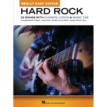 Hard Rock - Really Easy Guitar: 22 Songs with Chords, Lyrics, & Basic Tab