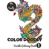 Color Doodly - Doodle Coloring Book - Volume - 1