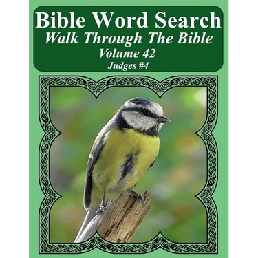 Bible Word Search Walk Through The Bible Volume 42: Judges #4 Extra Large Print