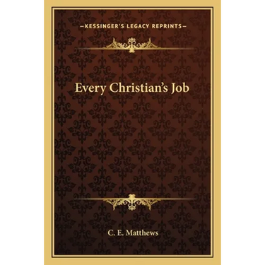 Every Christian's Job