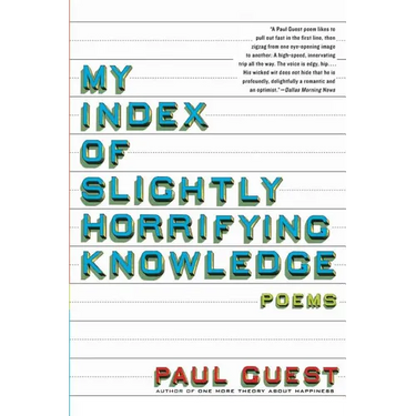 My Index of Slightly Horrifying Knowledge