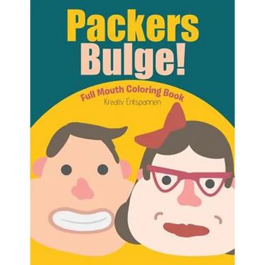 Packers Bulge! Full Mouth Coloring Book