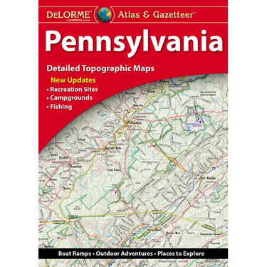 Delorme Atlas & Gazetteer: Pennsylvania