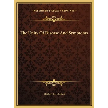 The Unity Of Disease And Symptoms