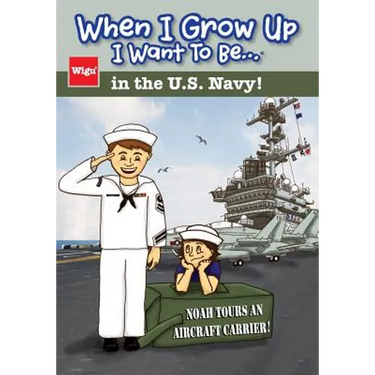 When I Grow Up I Want To Be...in the U.S. Navy!: Noah Tours an Aircraft Carrier!
