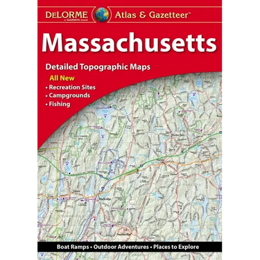 Delorme Atlas & Gazetteer: Massachusetts