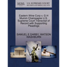 Eastern Wine Corp V. G H Mumm Champagne U.S. Supreme Court Transcript of Record with Supporting Pleadings