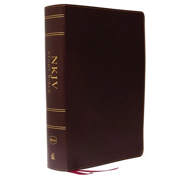 NKJV Study Bible, Bonded Leather, Burgundy, Full-Color, Comfort Print: The Complete Resource for Studying God's Word