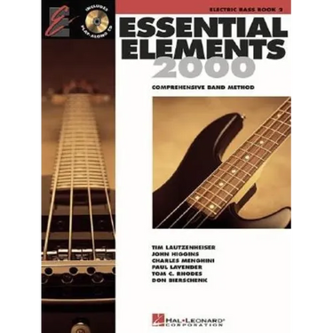 Essential Elements: Electric Bass Book 2 - Comprehensive Band Method Eei Online Resource Included Beginner Sheet Music and Practice Exercises Interact