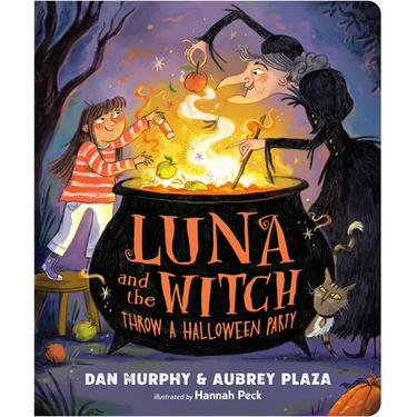 Luna and the Witch Throw a Halloween Party