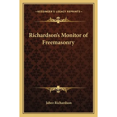 Richardson's Monitor of Freemasonry