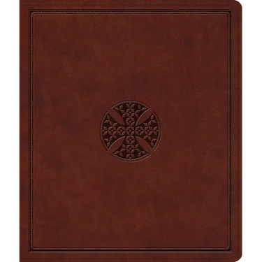 ESV Journaling Bible (Trutone, Brown, Mosaic Cross Design)