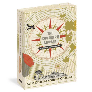 The Explorer's Library: Books That Inspire Wonder (Atlas Obscura and Gastro Obscura 2-Book Set)