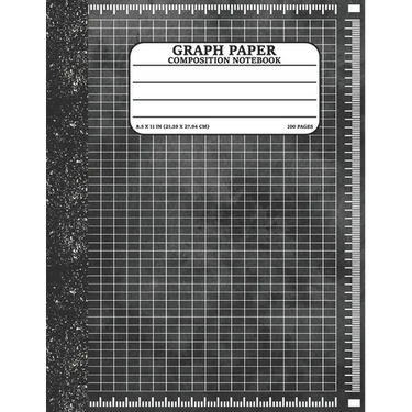 Graph Paper Composition Notebook: Math and Science Lover Graph Paper Cover (Quad Ruled 5 squares per inch, 100 pages) Birthday Gifts For Math Lover Te