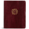 CSB Notetaking Bible, Hosanna Revival Edition, Heidelberg Burgundy Leathertouch