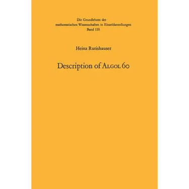 Handbook for Automatic Computation: Volume I - Part a