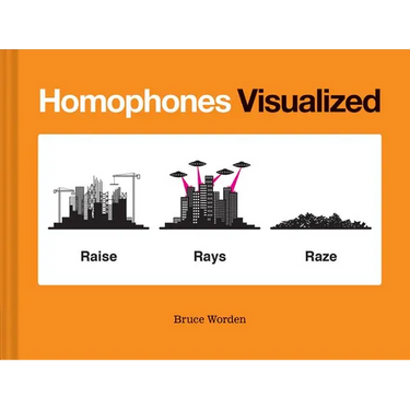 Homophones Visualized: (Book Lover Gift, Nerdy Word and Wordplay Book)