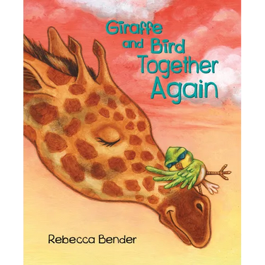 Giraffe and Bird Together Again