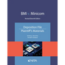 BMI v. Minicom, Deposition File, Plaintiff's Materials