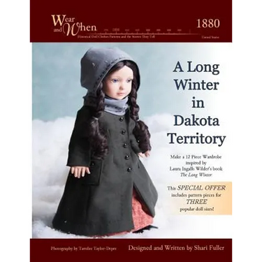 A Long Winter in Dakota Territory (Black and White Interior)