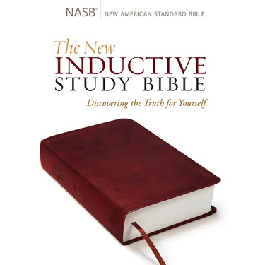 The New Inductive Study Bible (Nasb, Milano Softone, Burgundy)