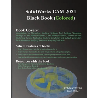 SolidWorks CAM 2021 Black Book (Colored)