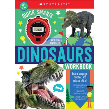 Quick Smarts Dinosaurs Workbook: Scholastic Early Learners (Workbook)
