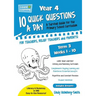 Lizard Learning 10 Quick Questions A Day Year 4 Term 3