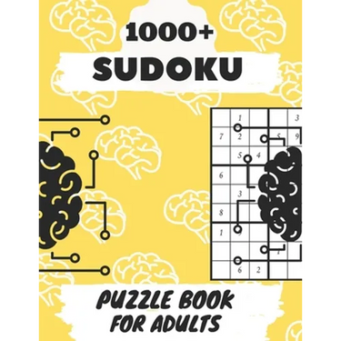 +1000 Sudoku Puzzle Book For Adults: Medium To Hard sudoku Puzzles books, Sudoku Brain Game, Sudoku Puzzles, Sudoku Puzzles For Adults