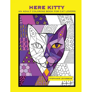 Here Kitty: An Adult Coloring Book for Cat Lovers