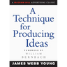 A Technique for Producing Ideas