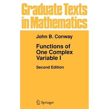 Functions of One Complex Variable I